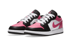 Air Jordan 1 Low Pinksicle, White/Black-Pinksicle (554723-106)