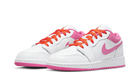 Air Jordan 1 Low Pinksicle Orange, White/Safety Orange-Pinksicle (DR9498-168)