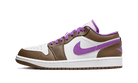 Air Jordan 1 Low Purple Mocha, Palomino/Wild Berry-White (553558-215 / 553560-215)