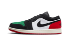 Air Jordan 1 Low Quai 54 (2023), White/Black-University Red-Classic Green-Sail (FQ6703-100)