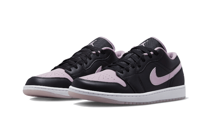 Air Jordan 1 Low SE Black Iced Lilac, Black/Iced Lilac-White (DV1309-051 / DV1333-051)