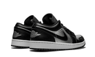 Air Jordan 1 Low SE Black Metallic Silver, Black/Metallic Silver/White (DA5551-001)