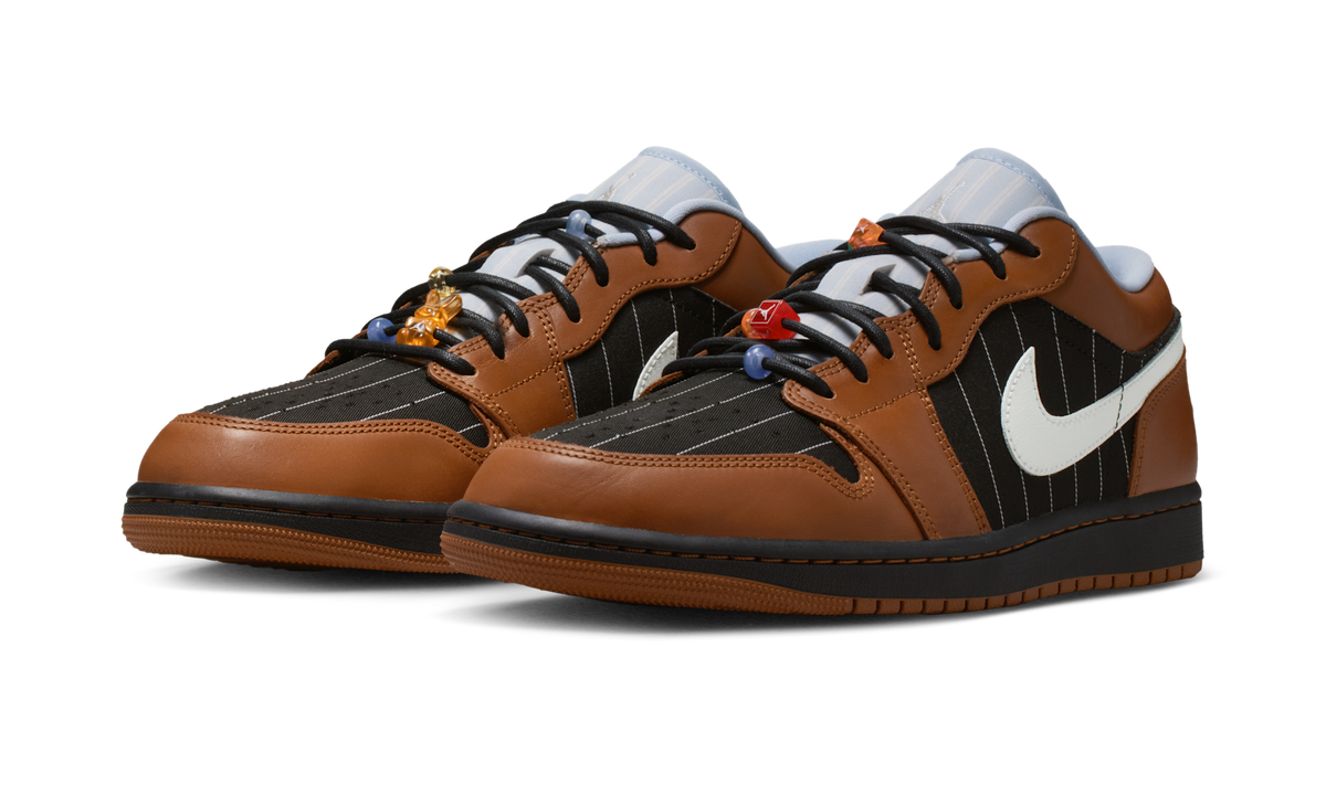 Air Jordan 1 Low SE Black Sail Light British Tan