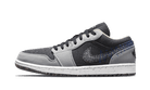 Air Jordan 1 Low SE Crater Black Grey, Light Smoke Grey/Multi-Color (DM4657-001)