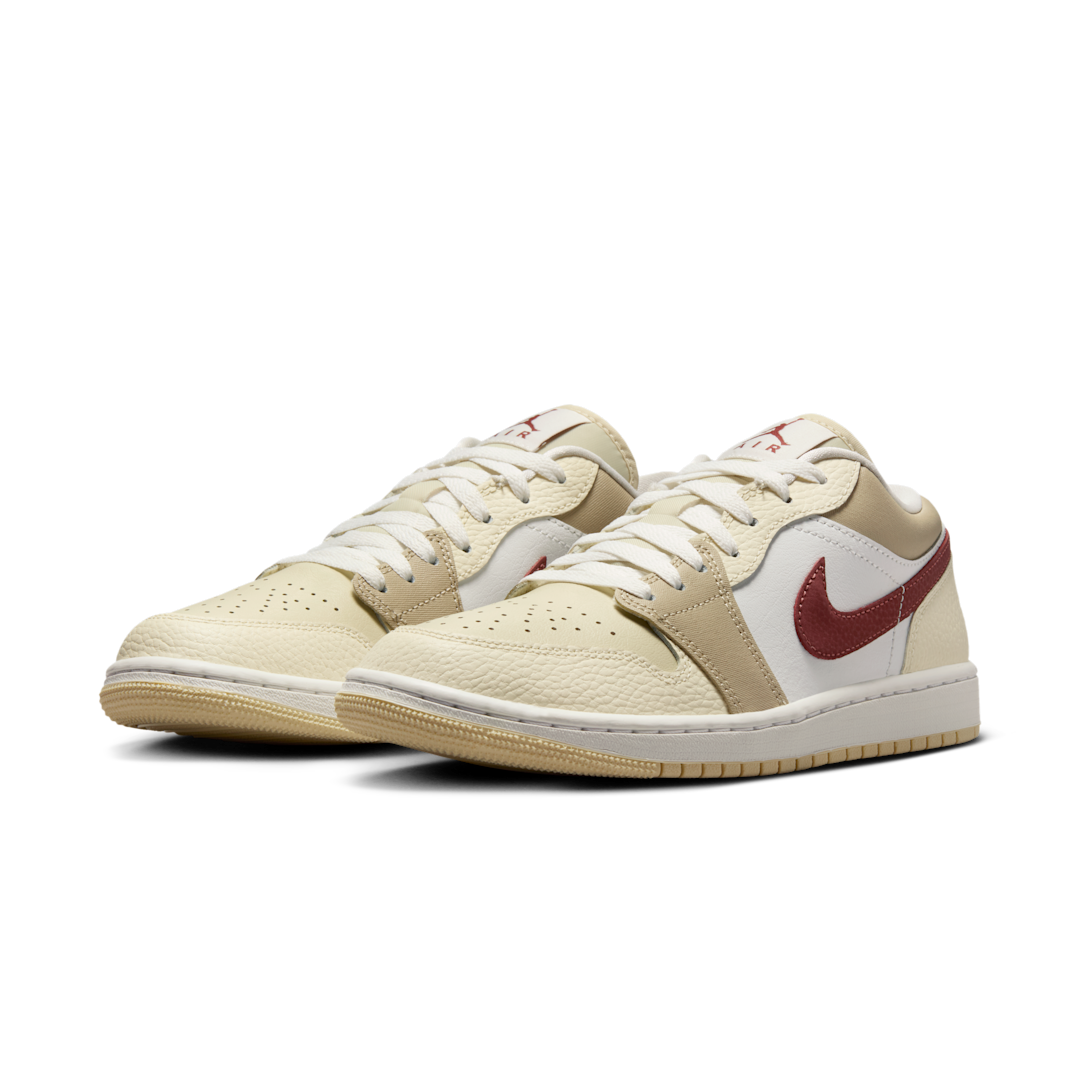 Air Jordan 1 Low SE Desert Khaki Red Sepia