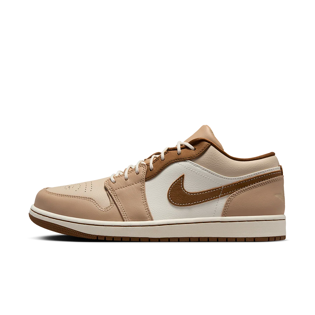 Air Jordan 1 Low SE Hemp Light British Tan, Hemp/Light British Tan-Sail-Oatmeal (HF5753-221)