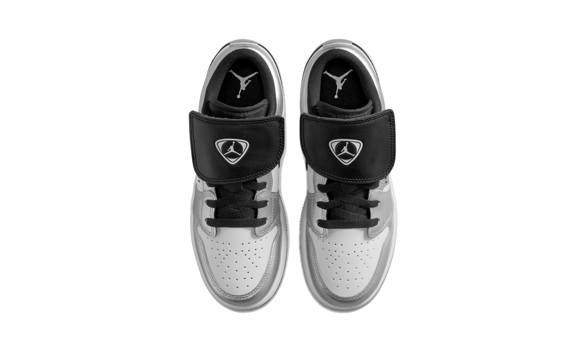Air Jordan 1 Low SE Metallic Silver Tiempo