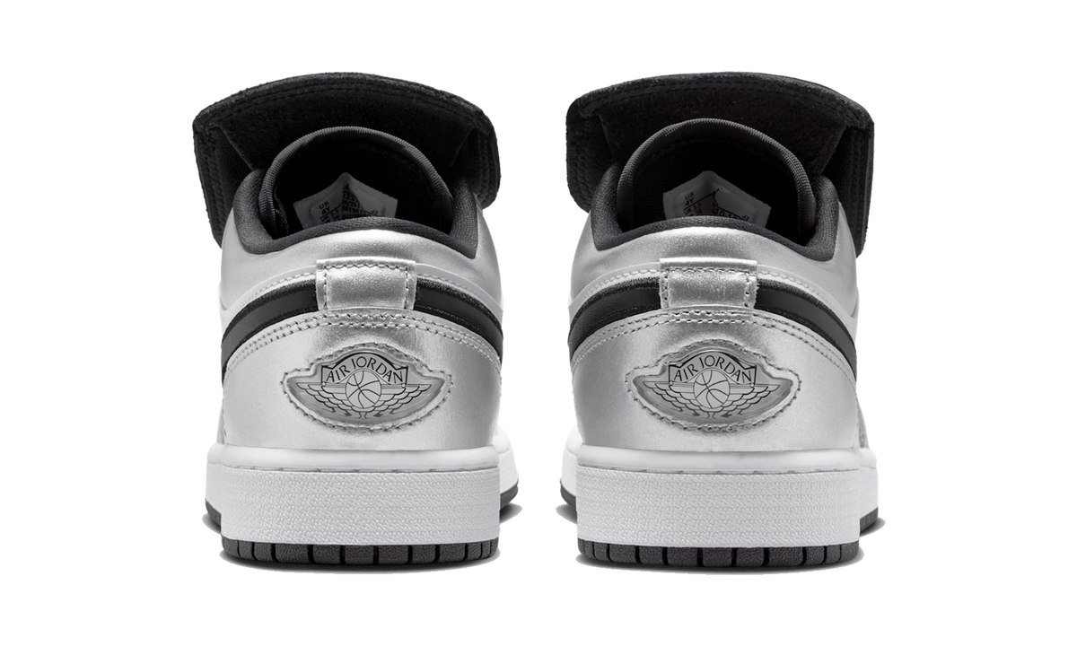 Air Jordan 1 Low SE Metallic Silver Tiempo