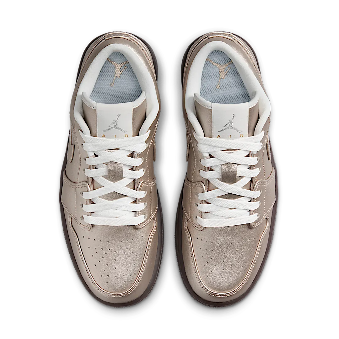 Air Jordan 1 Low SE Metallic Zinc, Metallic Zinc/Summit White/Velvet Brown/Metallic Zinc (HQ3529-099)