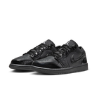 Air Jordan 1 Low SE Patent Elephant Black, Black/Black-White-Metallic Silver (HJ7743-010)