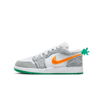 Air Jordan 1 Low SE Rabbit, Light Smoke Grey/Total Orange-White-Stadium Green (DZ6333-083)