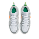 Air Jordan 1 Low SE Rabbit, Light Smoke Grey/Total Orange-White-Stadium Green (DZ6333-083)