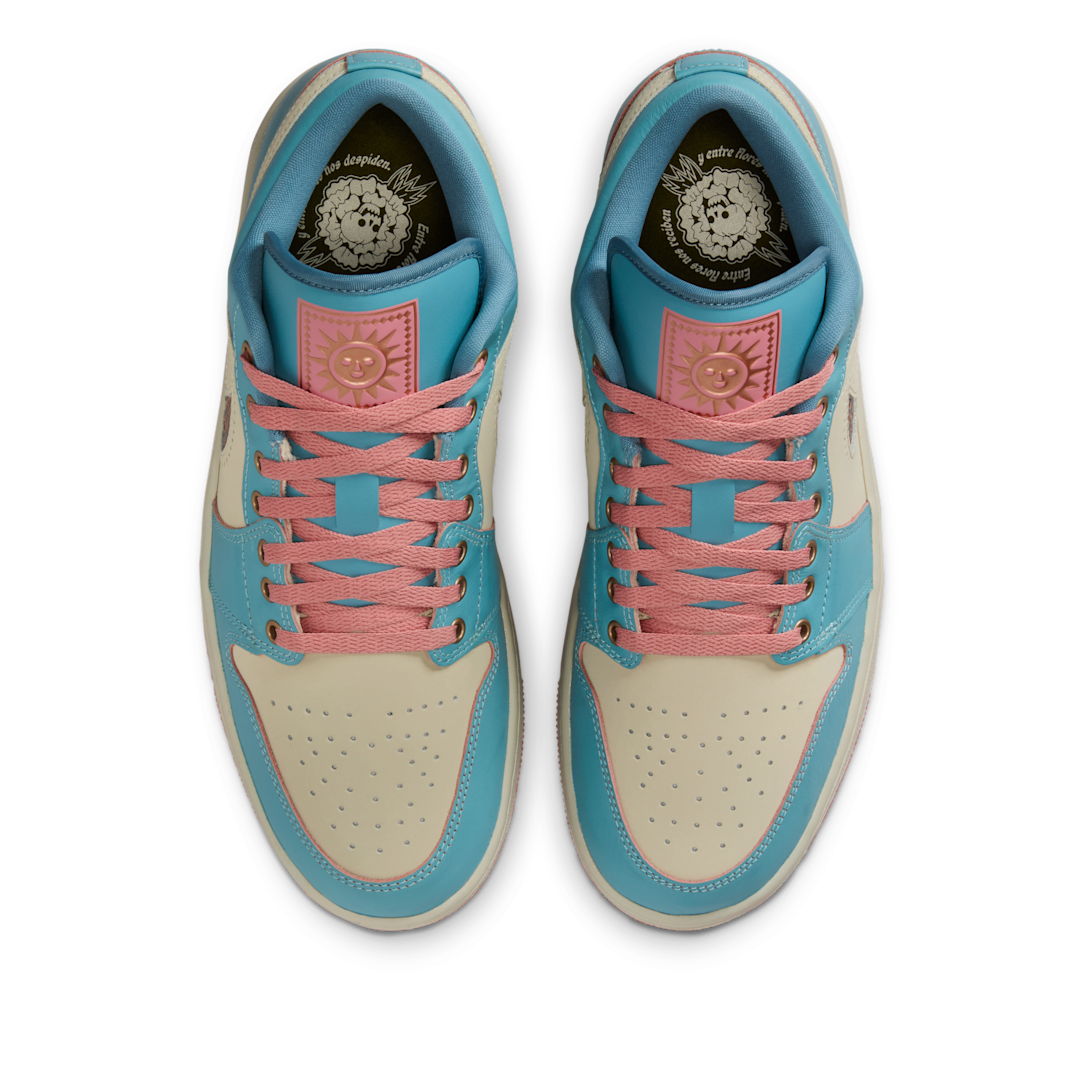 Air Jordan 1 Low SE Somos Eternos, Denim Turquoise/Smokey Blue/Red Stardust/Light Stone/Denim Turquoise/Light Stone (IM8120-464)