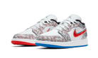 Air Jordan 1 Low SE Take Flight, White/Blue Hero-Bright Crimson-Black (DD1527-114)