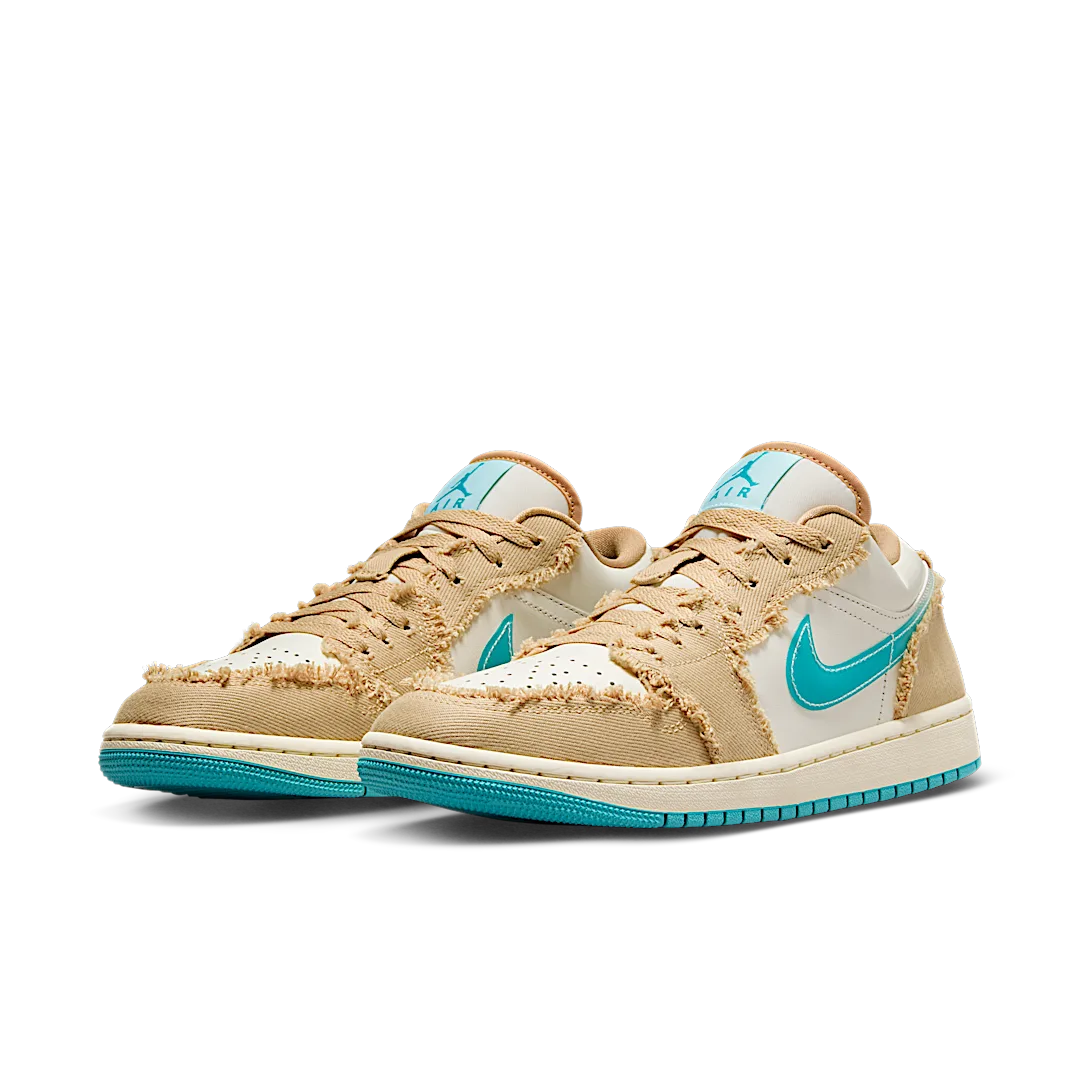 Air Jordan 1 Low SE Wave, Sesame/Glacier Blue/Sail/Dusty Cactus (HF4983-252)