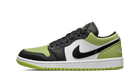 Air Jordan 1 Low Snakeskin Vivid Green, Vivid Green/Vivid Green-Black-White (DX4446-301)