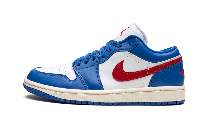 Air Jordan 1 Low Sport Blue Gym Red, Sport Blue/Gym Red/White/Sail (DC0774-416)