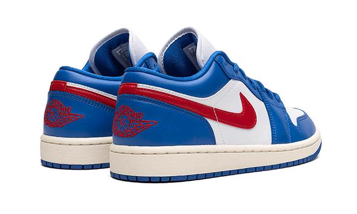 Air Jordan 1 Low Sport Blue Gym Red, Sport Blue/Gym Red/White/Sail (DC0774-416)