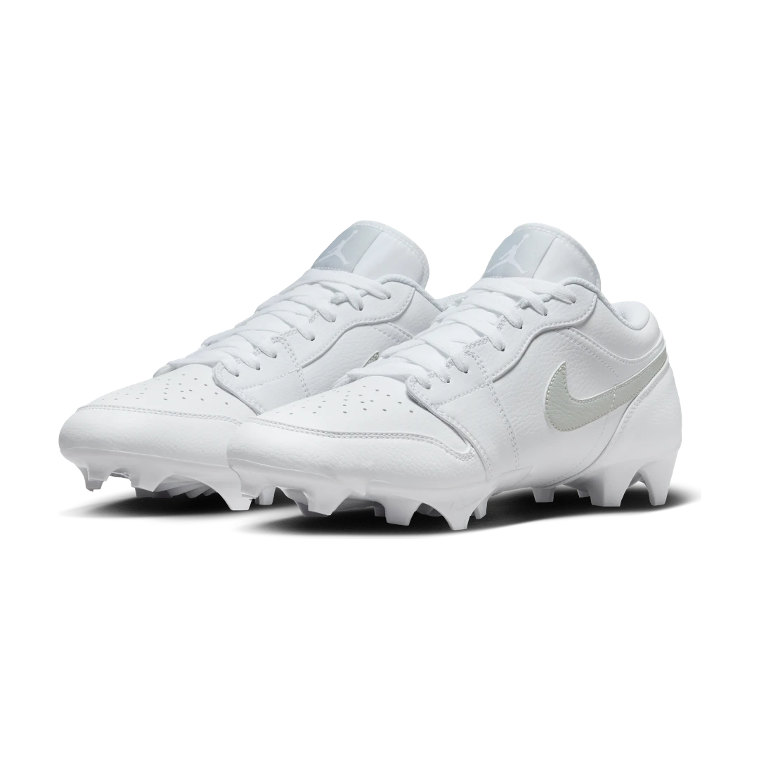Air Jordan 1 Low TD Cleat White Grey Fog