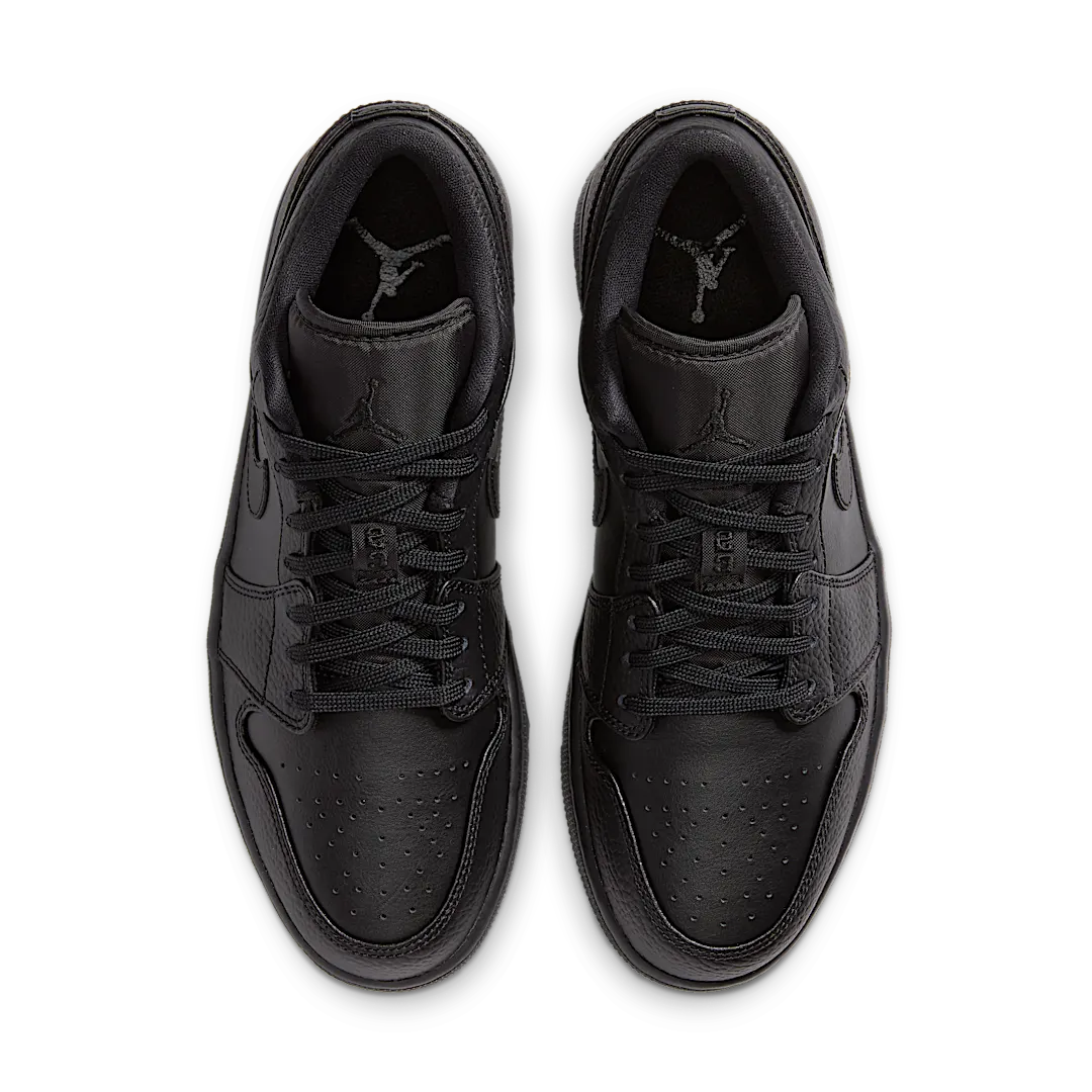 Air Jordan 1 Low Triple Black, Black/Black/Black (553558-091)