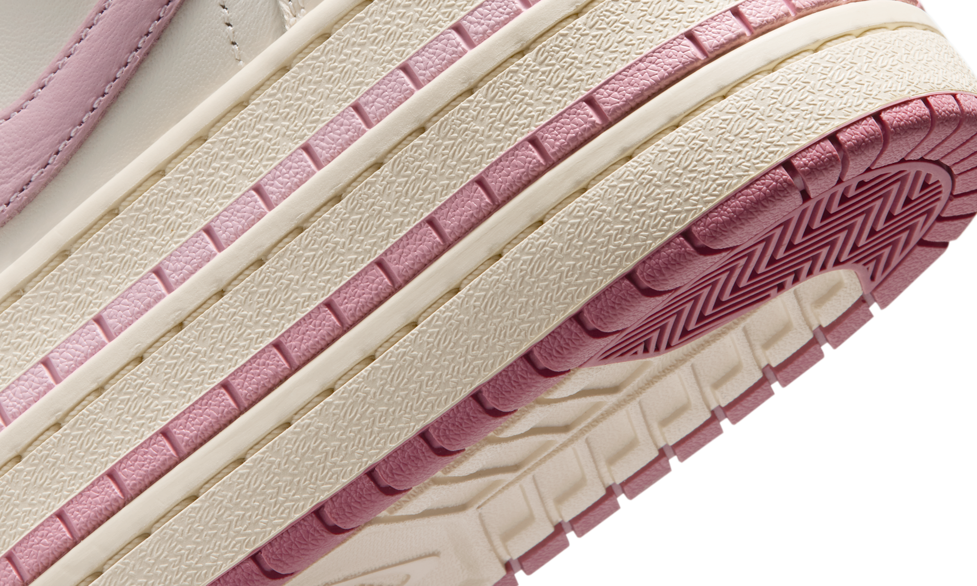 Air Jordan 1 Low Triple Stack Pale Ivory Iced Carmine