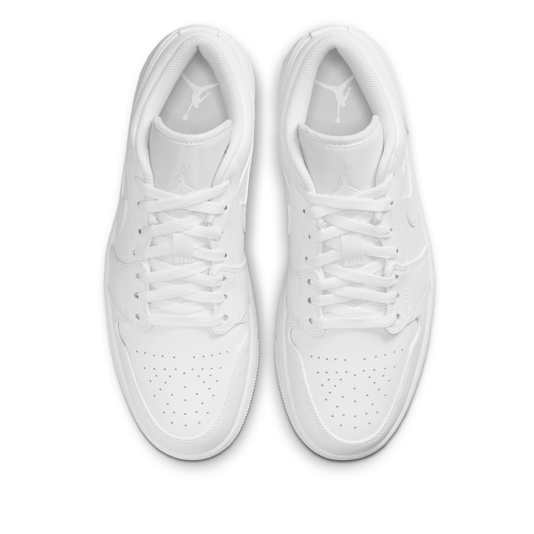 Air Jordan 1 Low Triple White, White/White (553558-136)