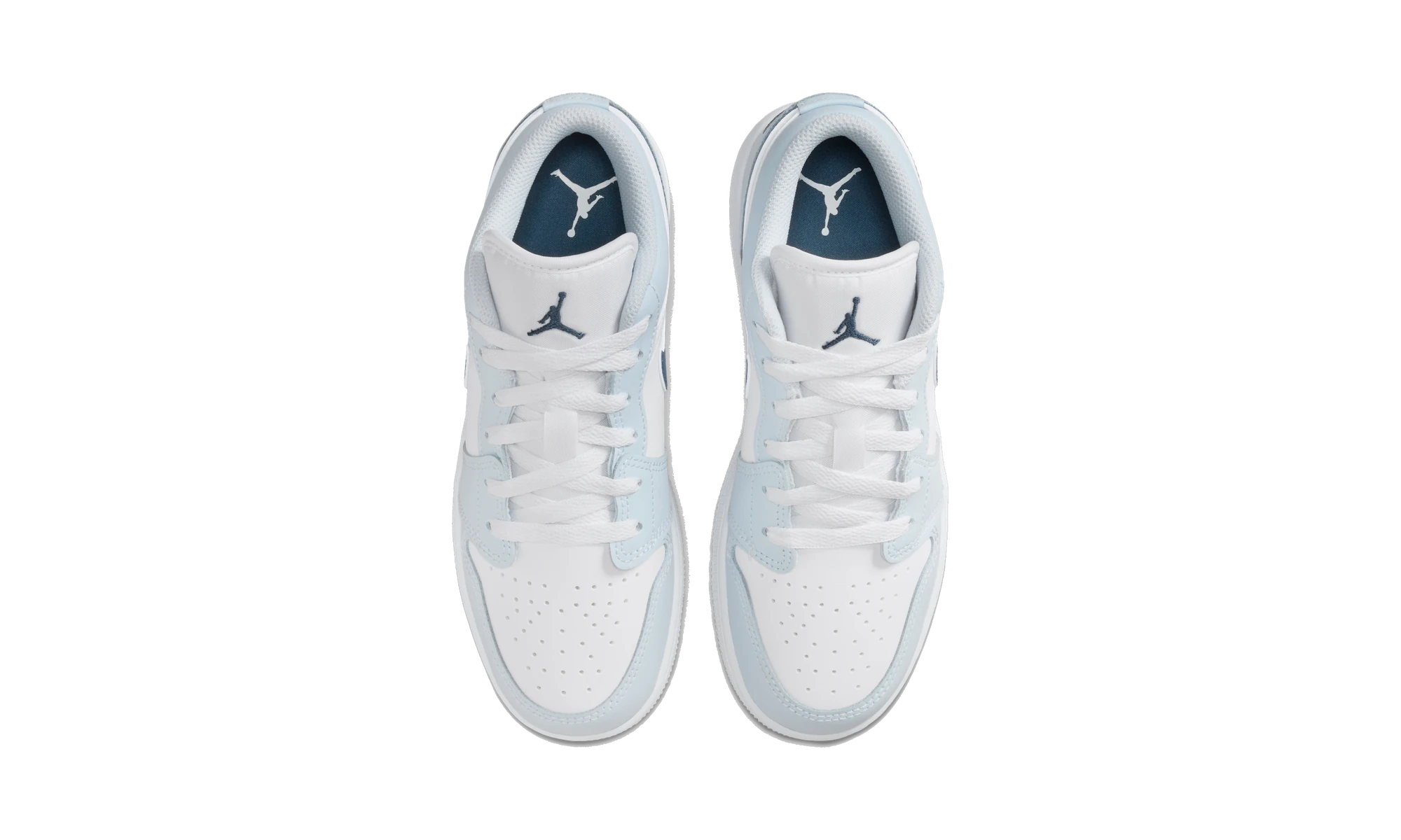 Air Jordan 1 Low White Aura Squadron Blue