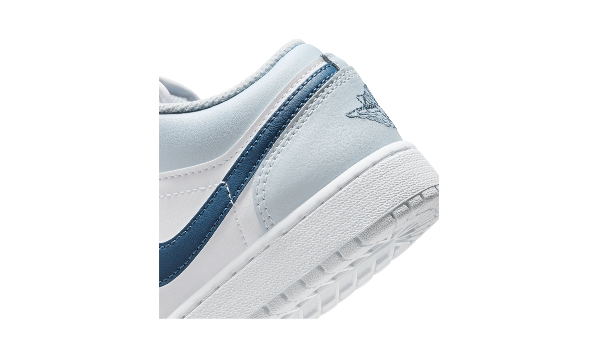 Air Jordan 1 Low White Aura Squadron Blue