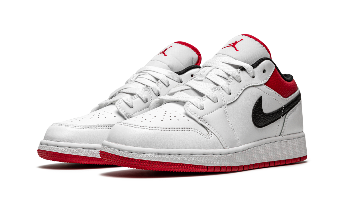 Air Jordan 1 Low White Gym Red