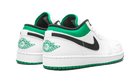 Air Jordan 1 Low White Lucky Green Black, White/Lucky Green-Black (553558-129)