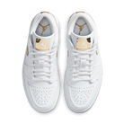 Air Jordan 1 Low White Metallic Gold, White/Metallic Gold-White (CZ4776-100)