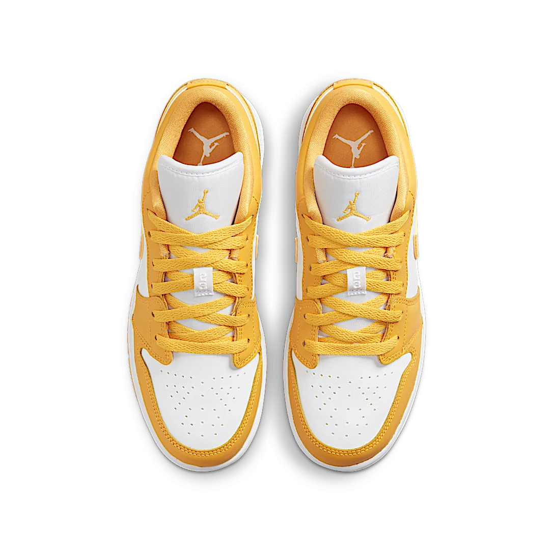 Air Jordan 1 Low White Pollen, White / Pollen (553560-171)