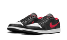 Air Jordan 1 Low White Toe, Black/Fire Red/White (553558-063)