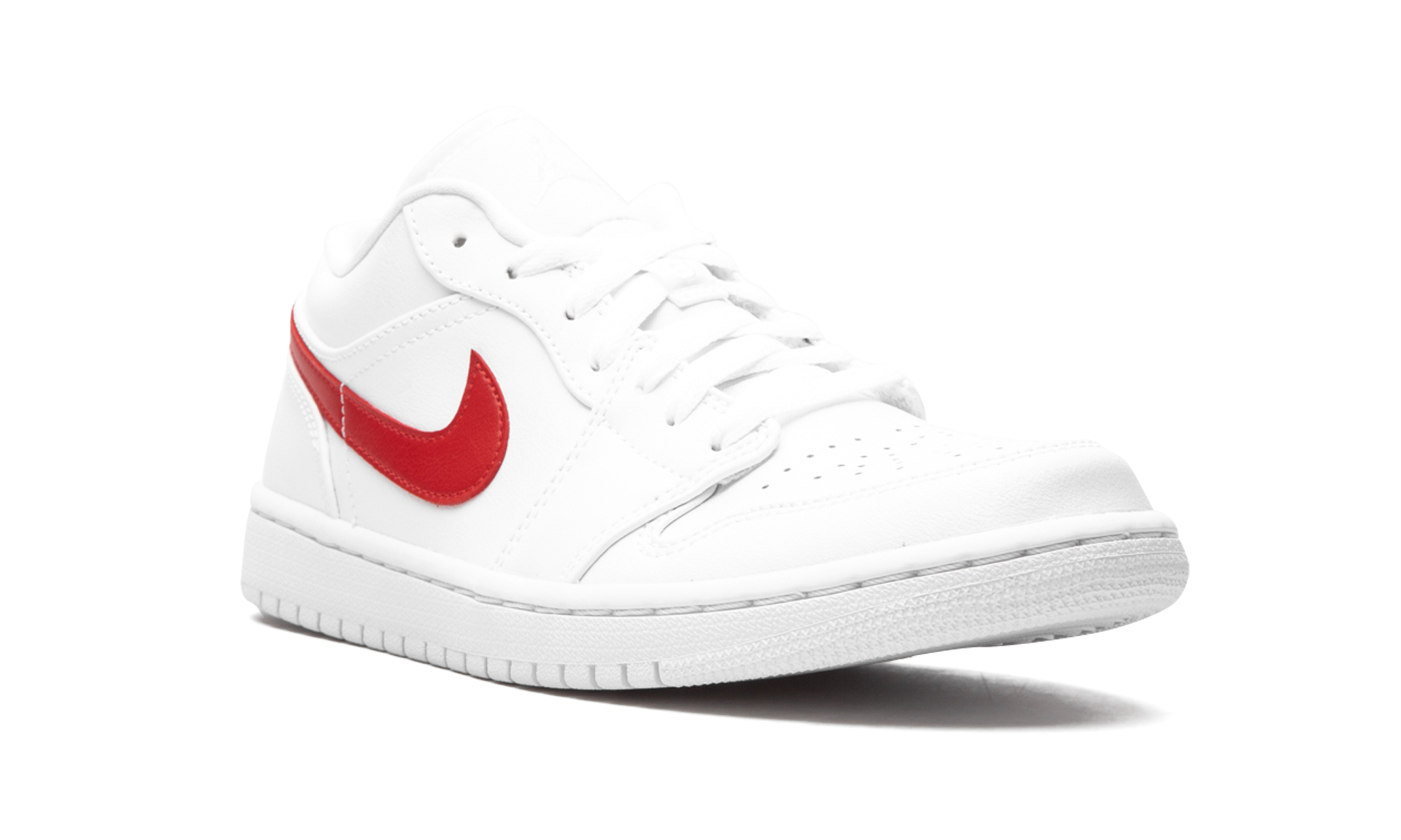 Air Jordan 1 Low White University Red
