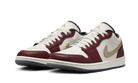 Air Jordan 1 Low Year of the Dragon (2024), Sail/Metallic Gold Grain-Dark Team Red-Dark Smoke Grey (FJ5735-100)