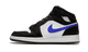 Air Jordan 1 Mid Black Racer Blue White