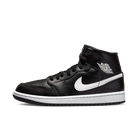 Air Jordan 1 Mid Black White, Black/Black/White (DV0991-001)