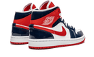 Air Jordan 1 Mid Champ Colors, Midnight Navy/University Red (DJ5984-400)