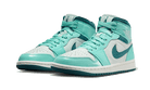 Air Jordan 1 Mid Chenille Bleached Turquoise, Bleached Turquoise/Sky J Teal/Barely Green Sail (DZ3745-300)