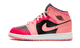 Air Jordan 1 Mid Coral Chalk