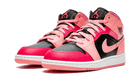 Air Jordan 1 Mid Coral Chalk, Coral Chalk/Rush Pink/Black/Pinksicle (554725-662)