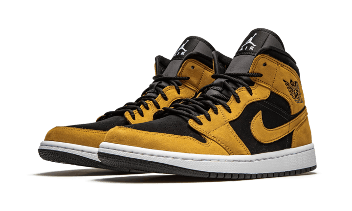 Air Jordan 1 Mid Desert Ochre, Desert Ochre/Desert Ochre-Black (DB5453-700)