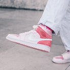 Air Jordan 1 Mid Digital Pink, Digital Pink/White-Pink Foam-Sail (CW5379-600)