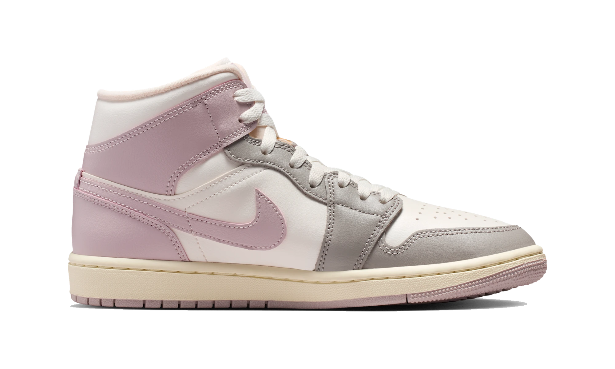 Air Jordan 1 Mid Enigma Stone Particle Rose