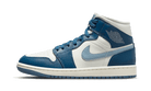 Air Jordan 1 Mid French Blue, Sky J French Blue/Sail/Ozone Blue (BQ6472-414)