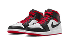 Air Jordan 1 Mid Gym Red Black Toe, White/Black-Gym Red (DQ8426-106)