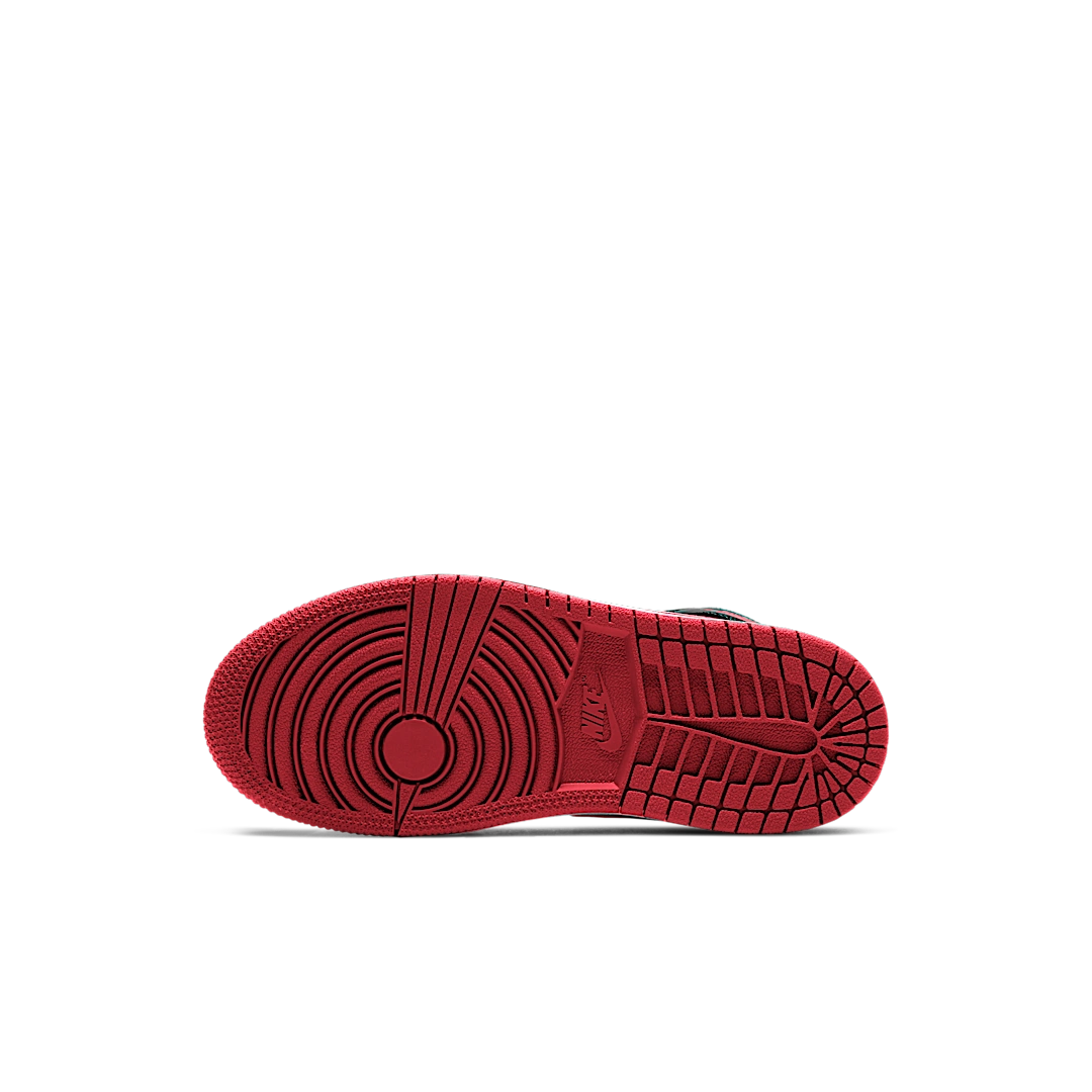 Air Jordan 1 Mid Gym Red Black White (PS)