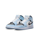 Air Jordan 1 Mid Ice Blue (2022), Ice Blue/Black-Sail-White (555112-401)