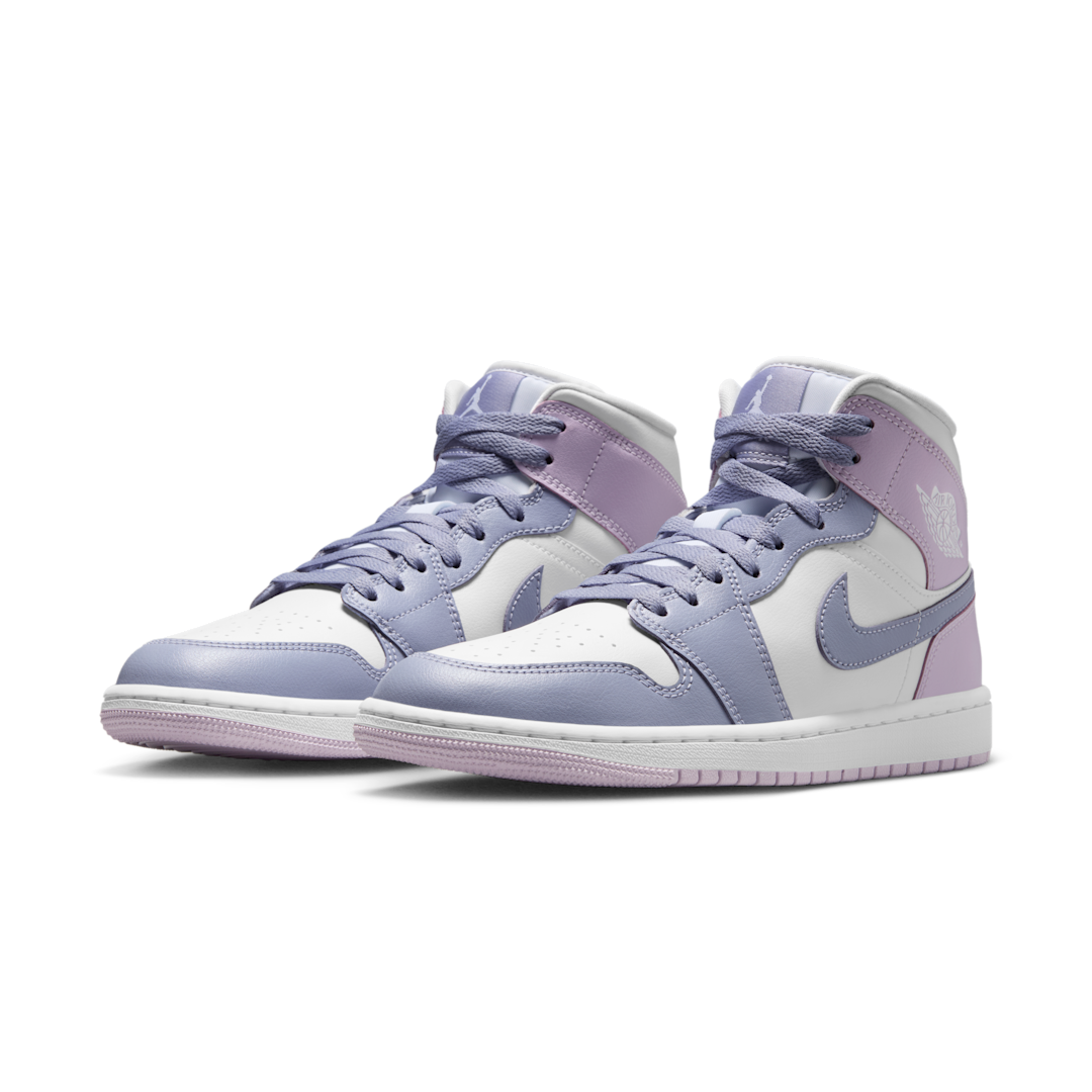 Air Jordan 1 Mid Indigo Haze Doll White