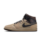 Air Jordan 1 Mid Khaki Baroque Brown
